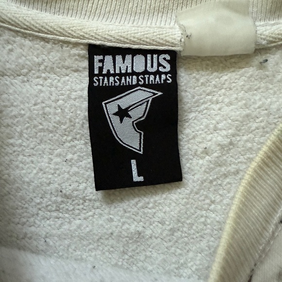 Famous Stars And Straps skull AOP hoodie - Picture 3 of 3